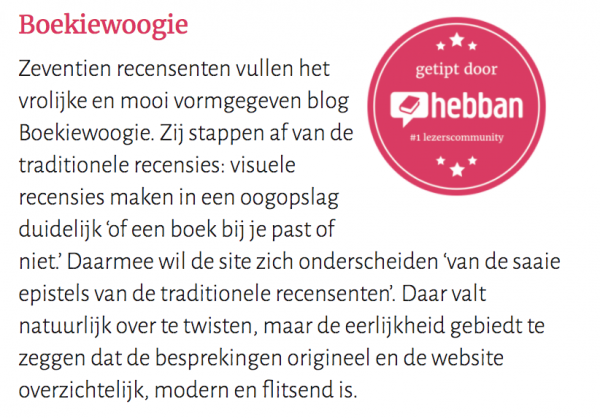 jury rapport hebban.nl Boekiewoogie