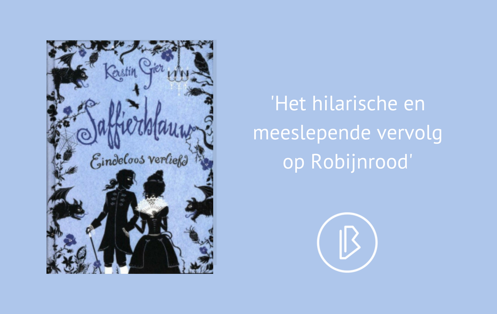 Plaatje Bij Recensie Saffierblauw | Boekiewoogie | Visuele Recensies