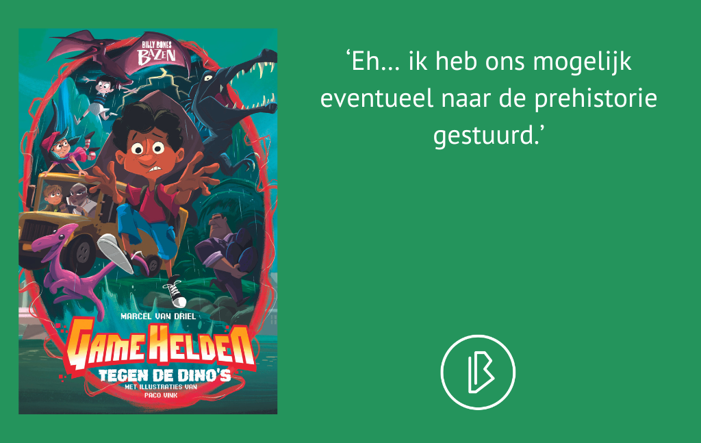 Recensie: Marcel van Driel – Game Helden tegen de dino’s
