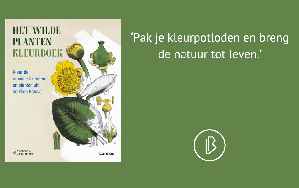 Recensie: Esther van Gelder – Het wilde planten kleurboek