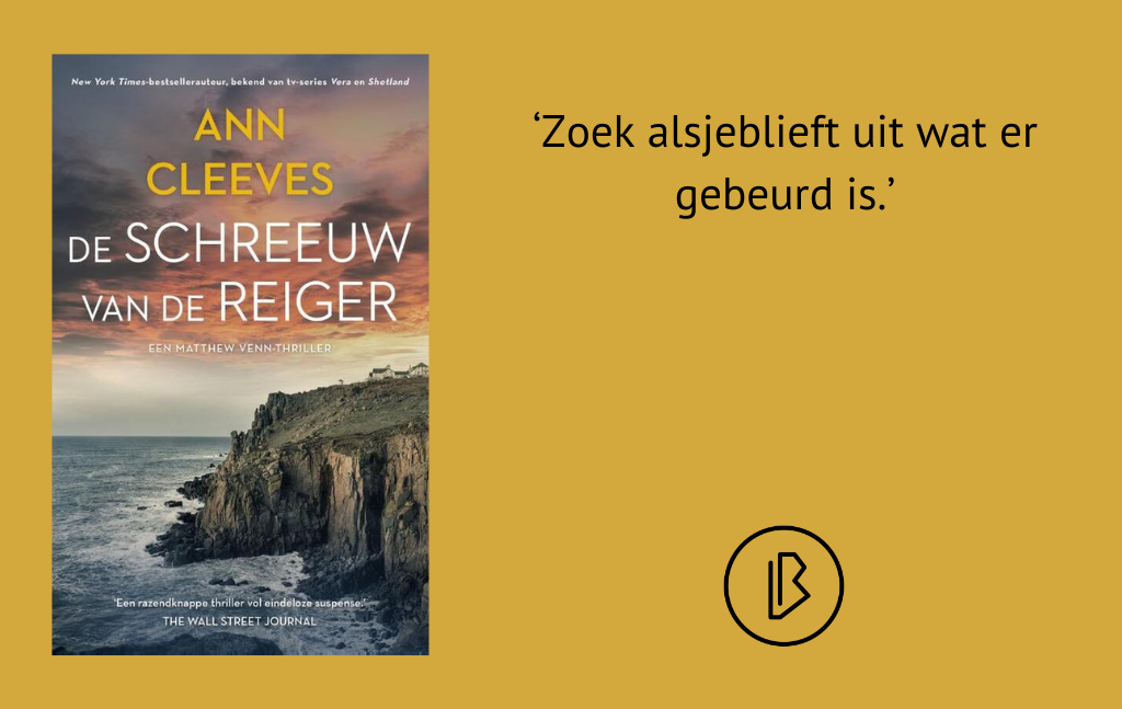 Recensie: Ann Cleeves – De schreeuw van de reiger