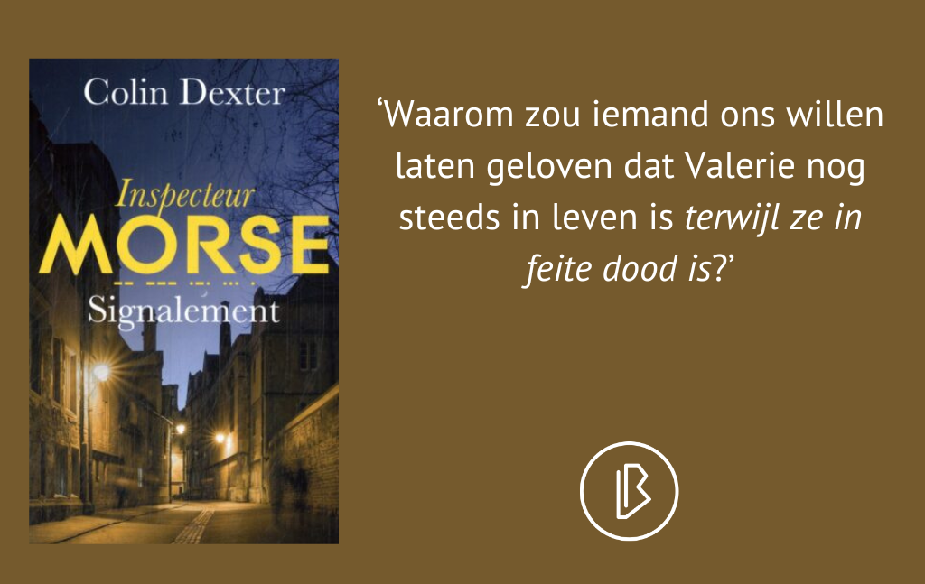 Recensie: Colin Dexter – Signalement (Inspecteur Morse #2)