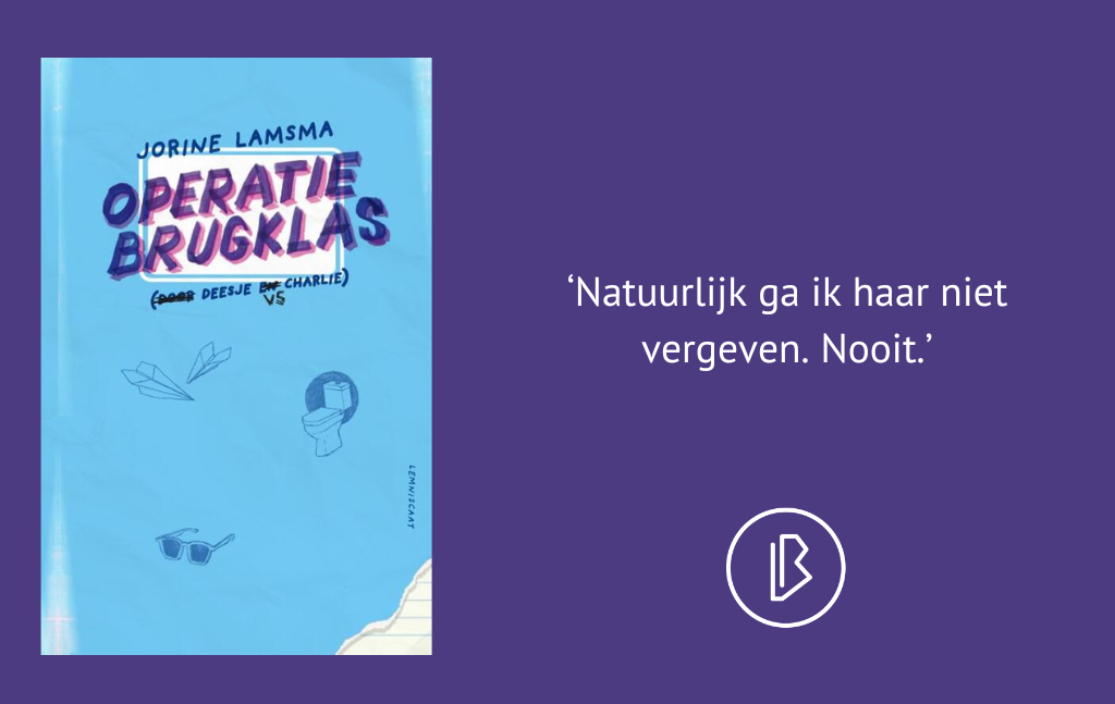 Recensie: Jorine Lamsma – Operatie brugklas