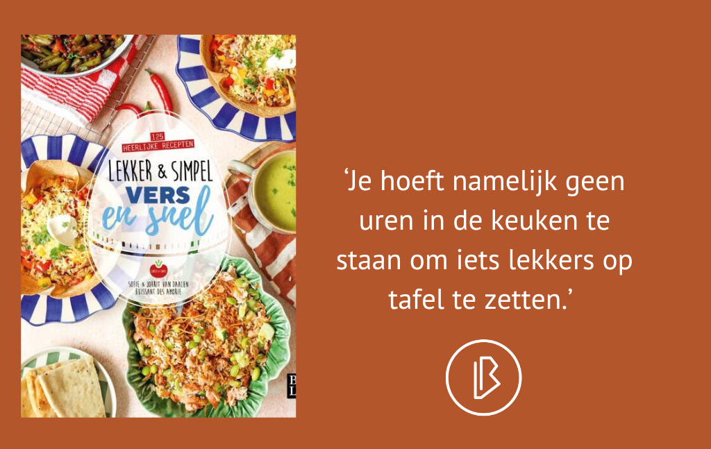 Recensie: Sofie & Jorrit van Daalen Buissant des Amorie – Lekker & simpel – Vers en snel